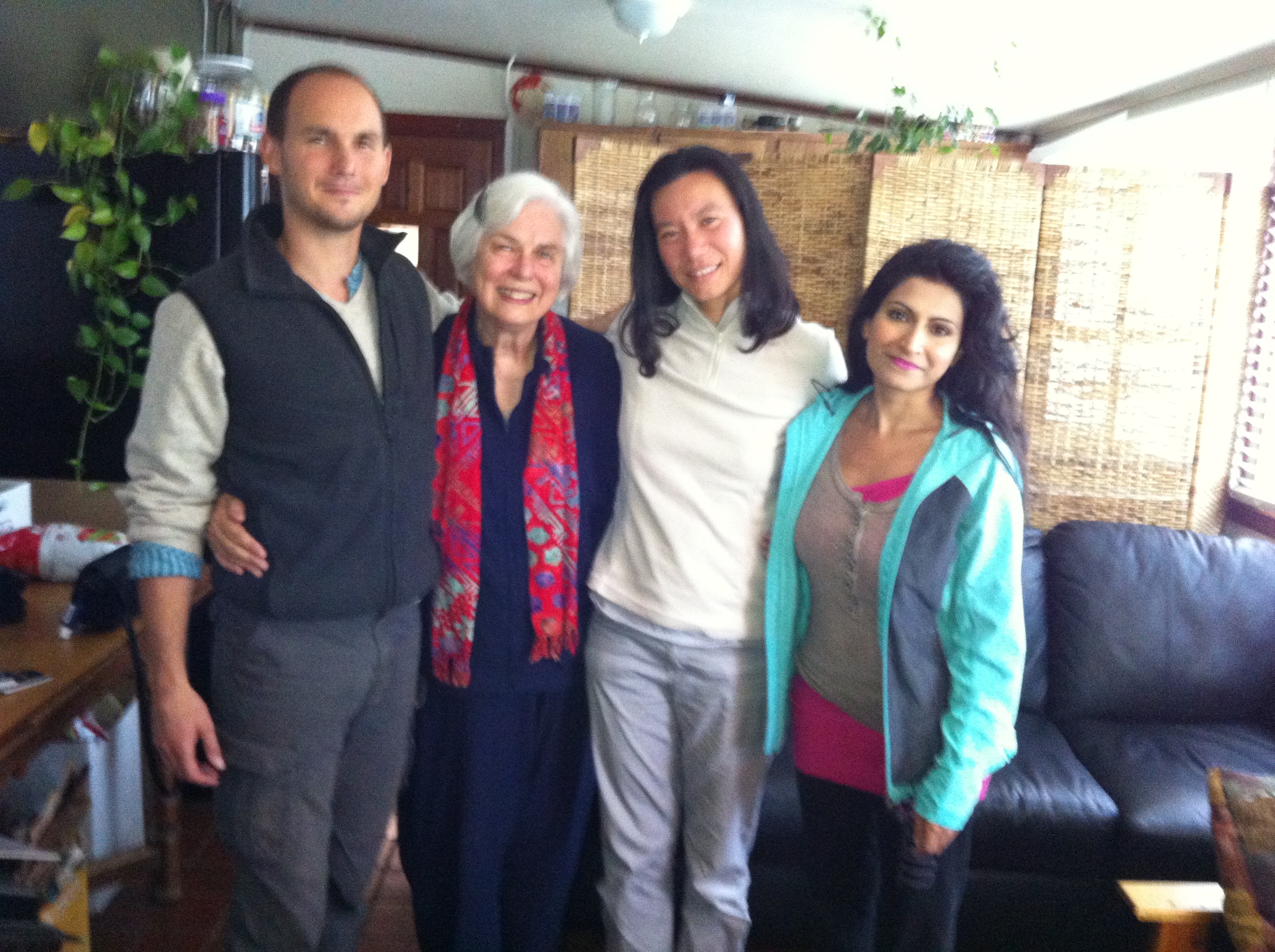 Mathieu, Ellen, Katia and Ayesha, 2013